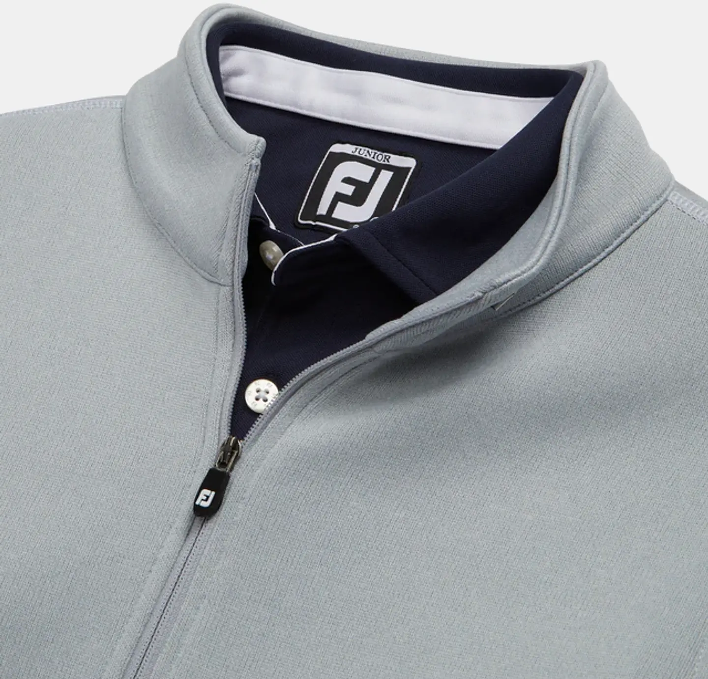 Poleron Footjoy  Niño Gris 2
