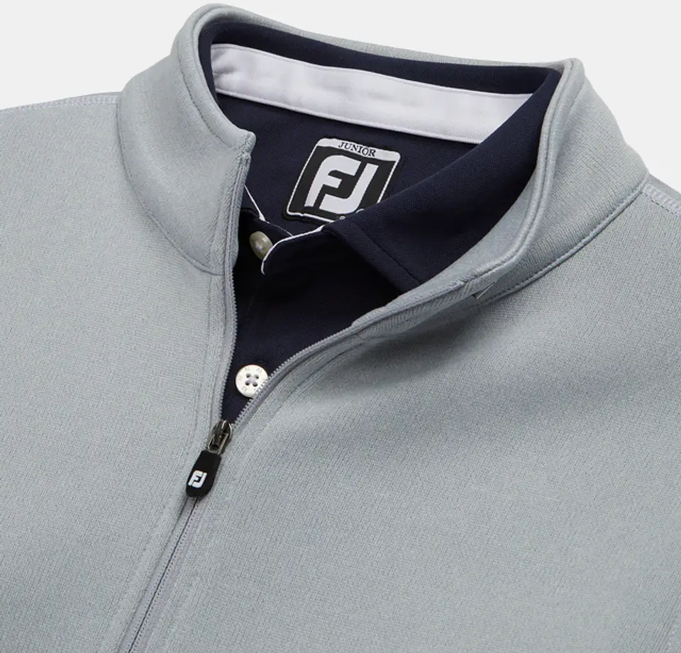 Poleron Footjoy  Niño Gris 2