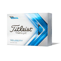 Docena de Pelota Titleist Velocity Azul Matte