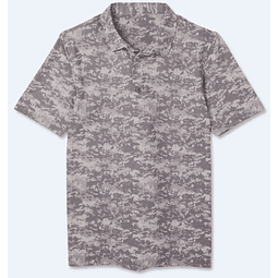 Polera Footjoy Niño Camo Gris 