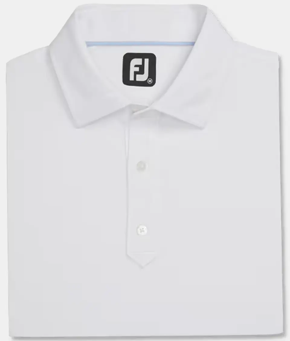 Polera Footjoy lisa Blanca  1