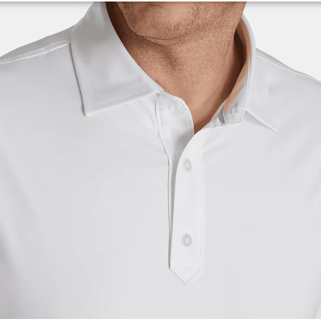 Polera Footjoy lisa Blanca 