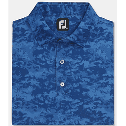 Polera Footjoy hombre camo royal 