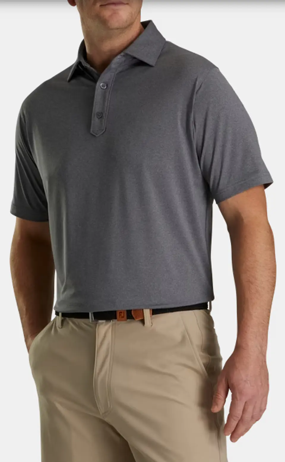 Polera Footjoy Lisa Gris  2