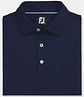 Polera Footjoy hombre lisa azul  - Miniatura 1