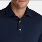Polera Footjoy hombre lisa azul  - Miniatura 4
