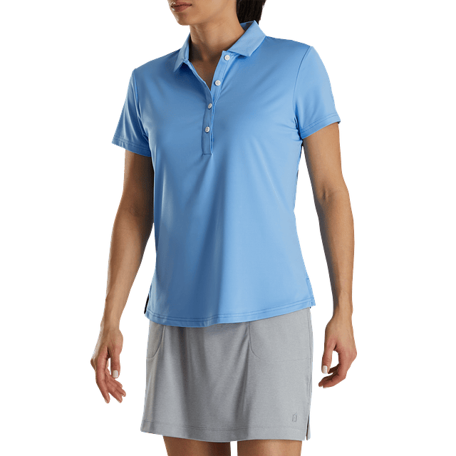 Polera Footjoy Mujer Lisa Celeste 