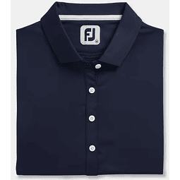 Polera Footjoy Mujer Lisa Azul 