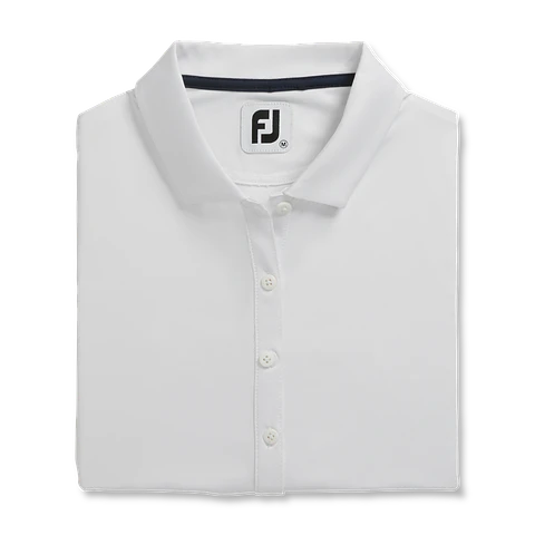Polera Footjoy Mujer Lisa Blanca 
