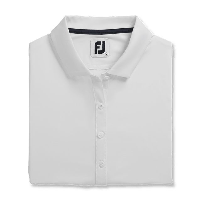 Polera Footjoy Mujer Lisa Blanca 