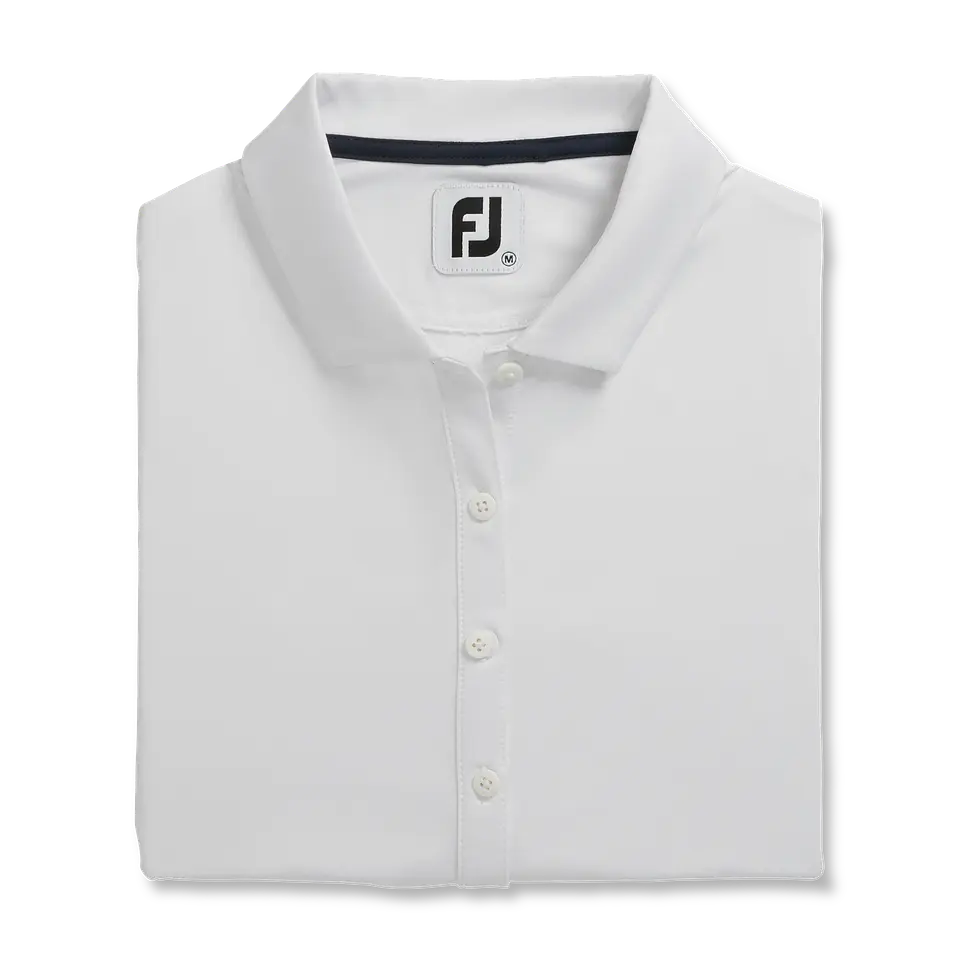 Polera Footjoy Mujer Lisa Blanca  1
