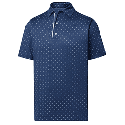 Polera Footjoy hombre Set de golf azul 