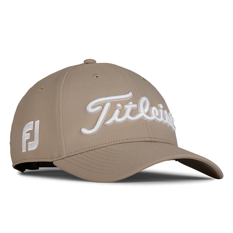 Gorro Titleist Tour Performance Beige/Blanco 