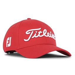 Gorro Titleist Tour Performance Rojo/Blanco 