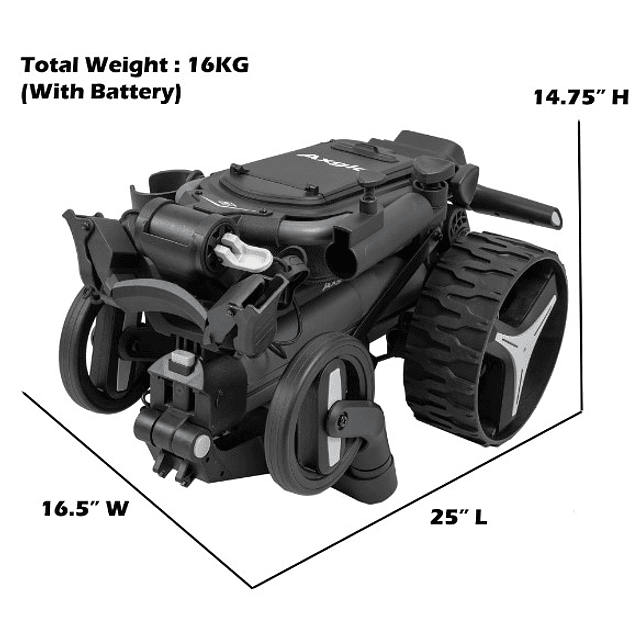 Carro de Golf Electrico con bateria de lithium Axglo e5