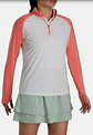 Poleron Footjoy Mujer proteccion solar de manga larga Durazno   - Miniatura 2