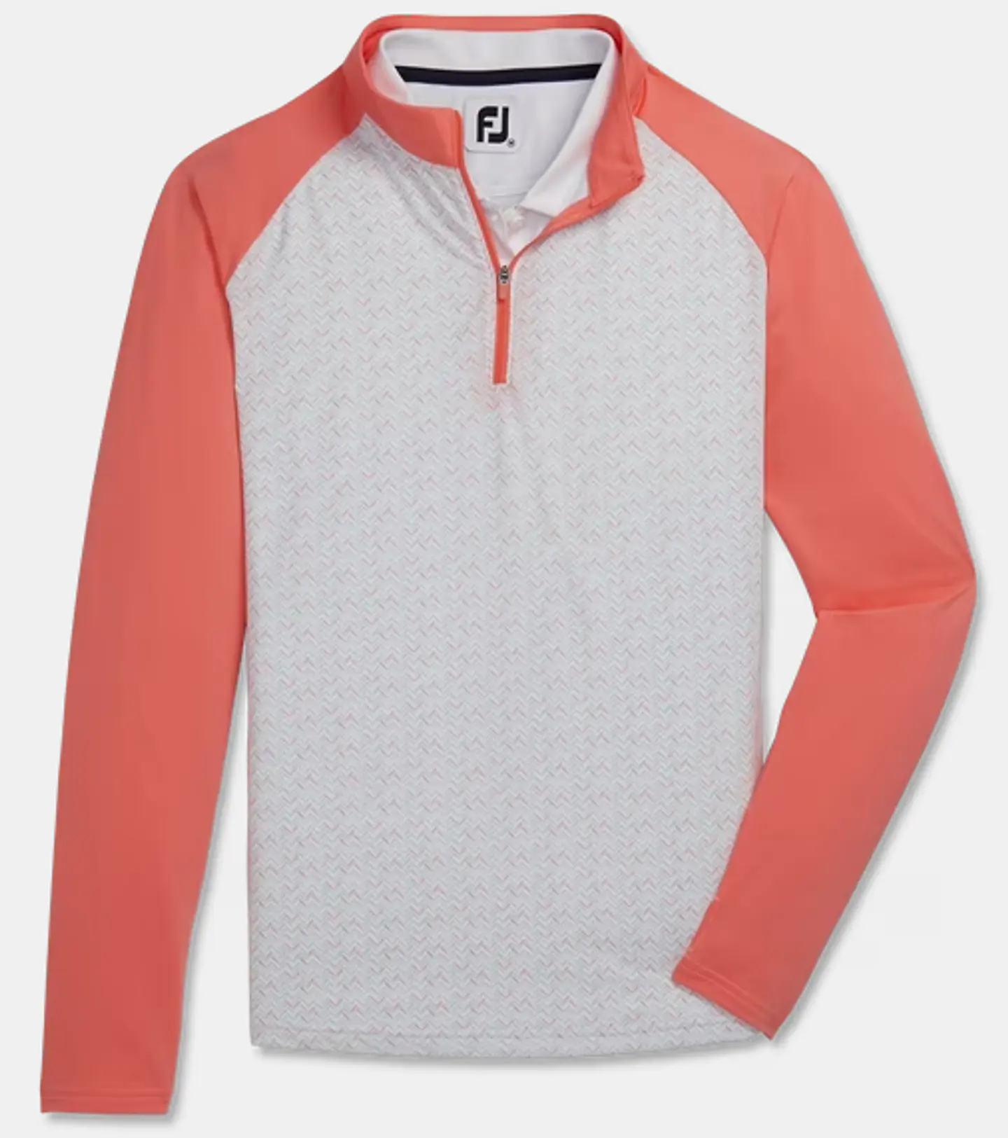 Poleron Footjoy Mujer proteccion solar de manga larga Durazno   1