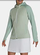 Poleron Footjoy Mujer Cierre completo Verde - Miniatura 2