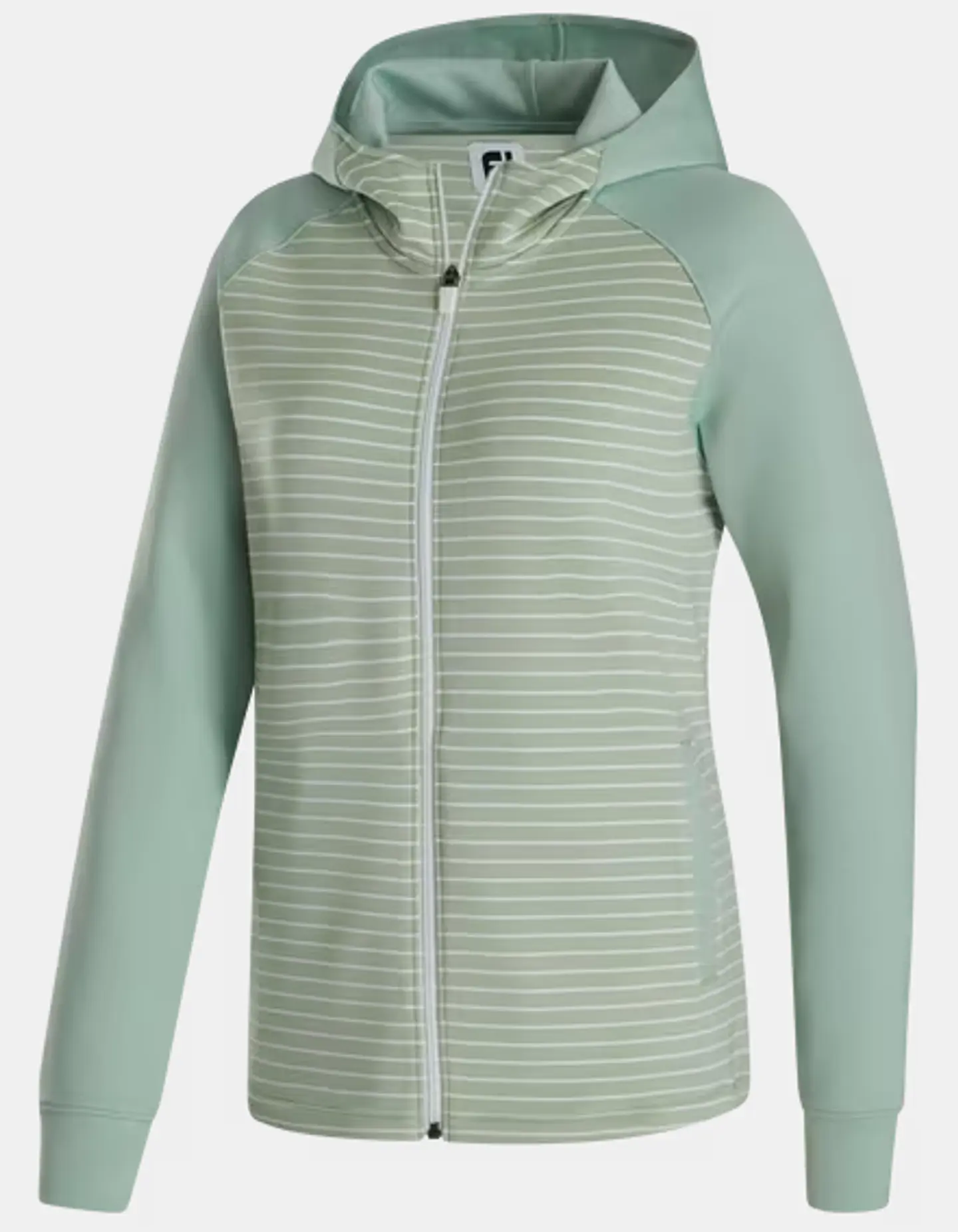 Poleron Footjoy Mujer Cierre completo Verde 1
