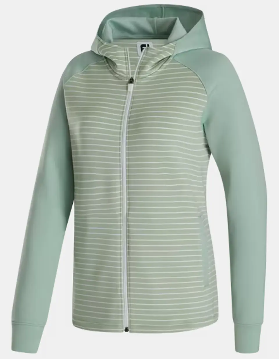 Poleron Footjoy Mujer Cierre completo Verde 1