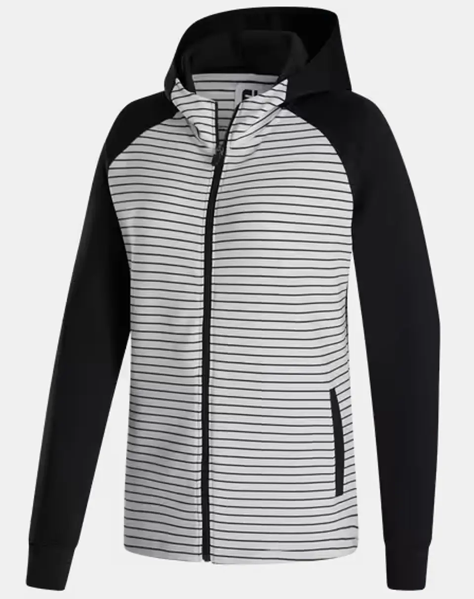 Poleron Footjoy Mujer Cierre completo Negro/Blanco 1