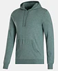 Sweater con capucha verde musgo  - Miniatura 1