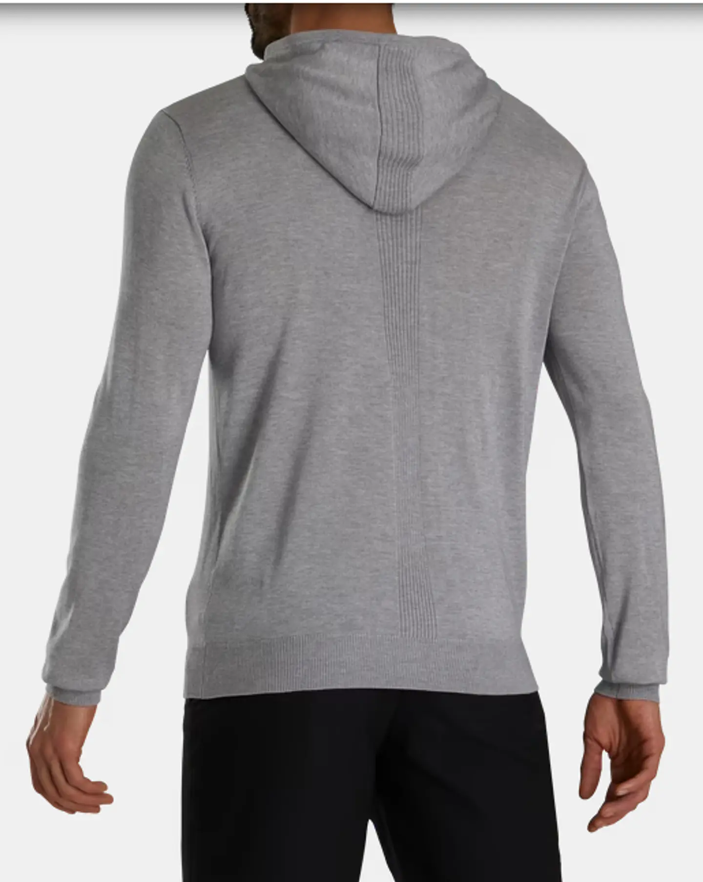 Sweater con capucha Gris 3