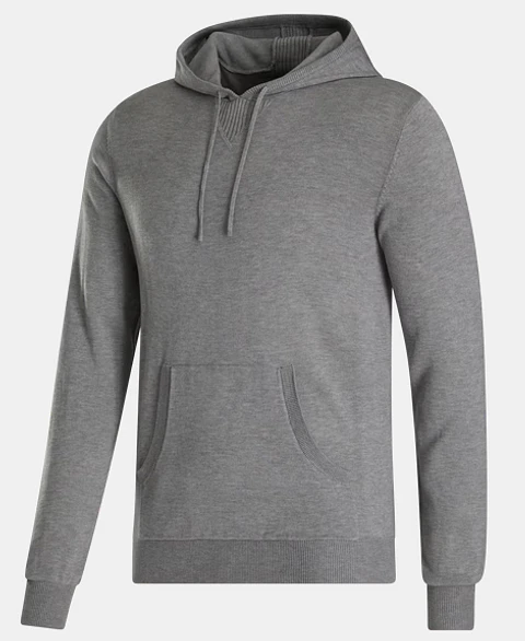 Sweater con capucha Gris