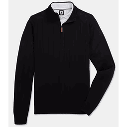 Sweater forrado lana negro 