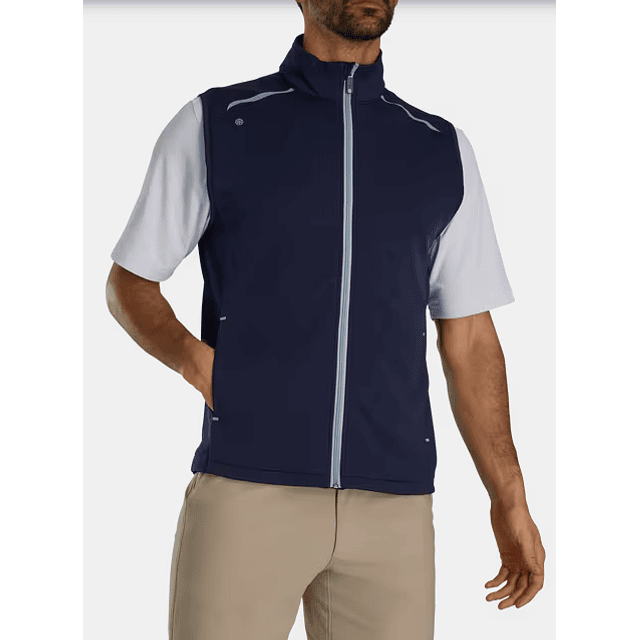 Chaqueta sin mangas con forro de pólar ThermoSeries Azul 