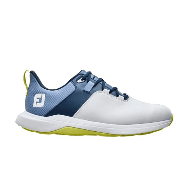 Zapato Footjoy Hombre Prolite Blanco/Azul/Celeste