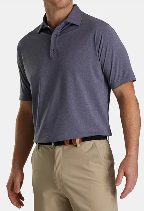Polera Hombre Footjoy Heather Navy