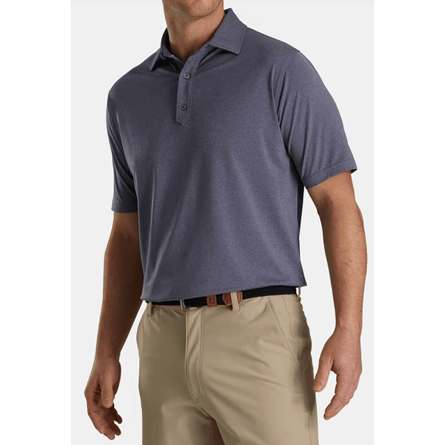 Polera Hombre Footjoy Heather Navy