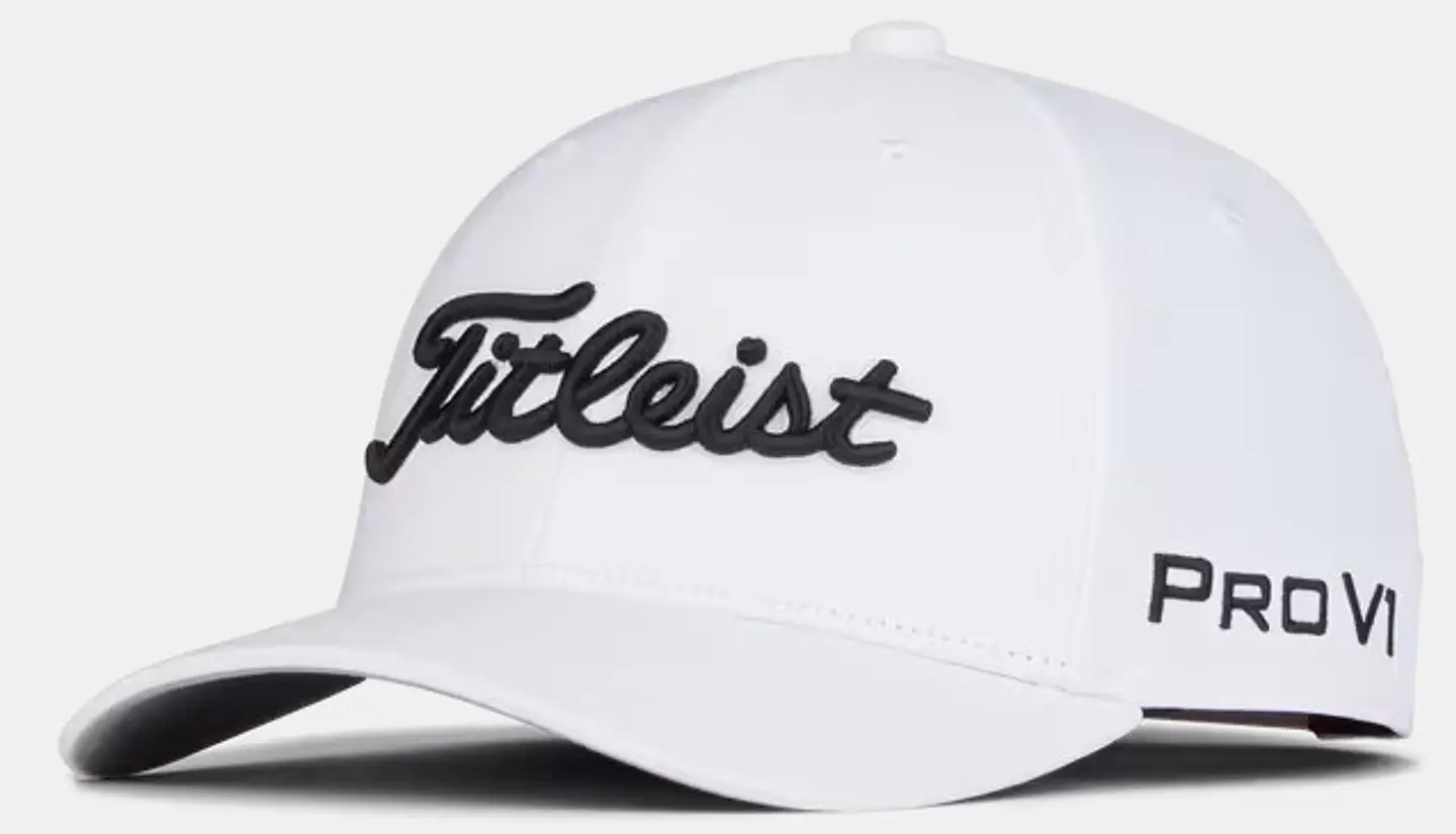 Gorro Titleist Junior Tour Performance Blanco 2