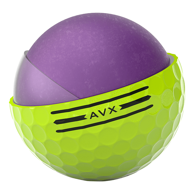 Docena de Pelota Titleist AVX Amarilla