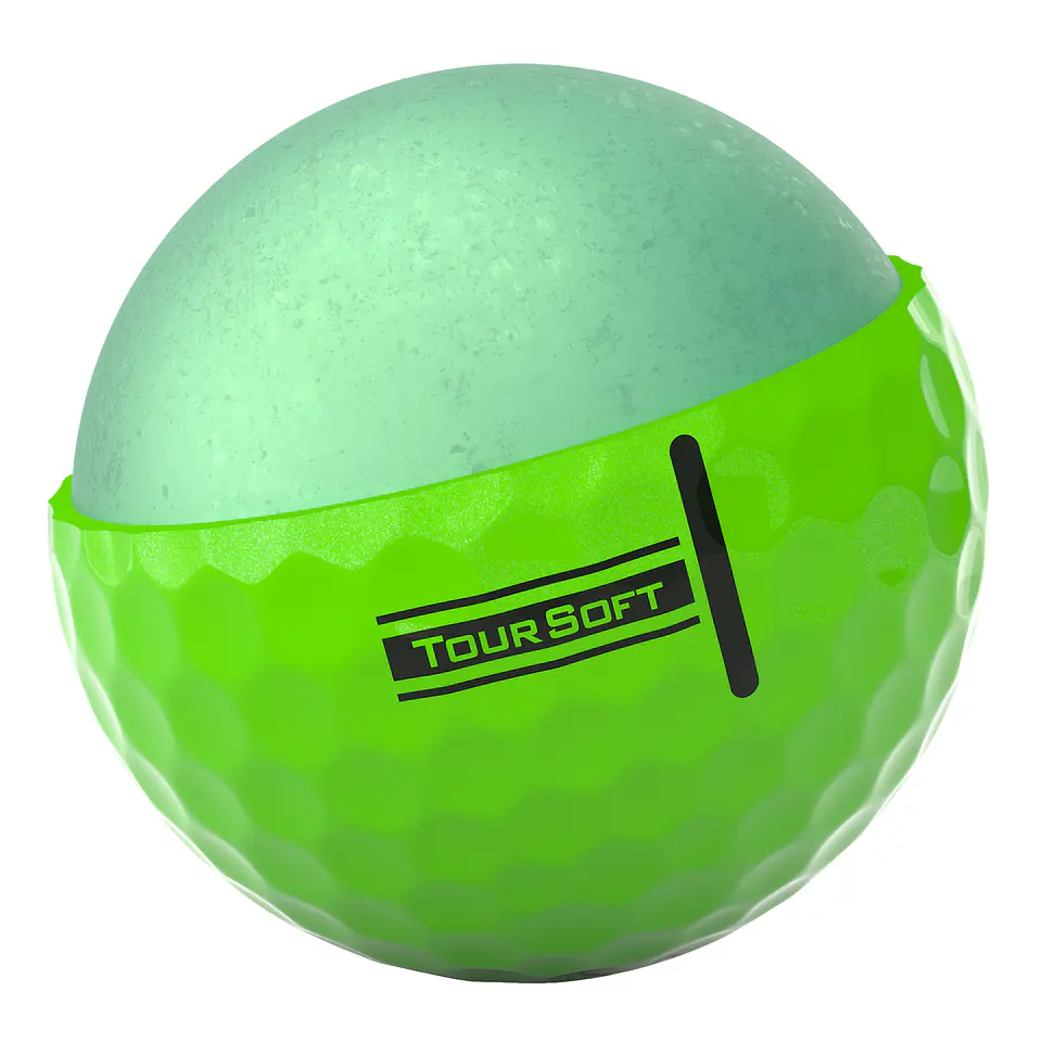 Docena de Pelota Titleist Tour Soft Verde 5