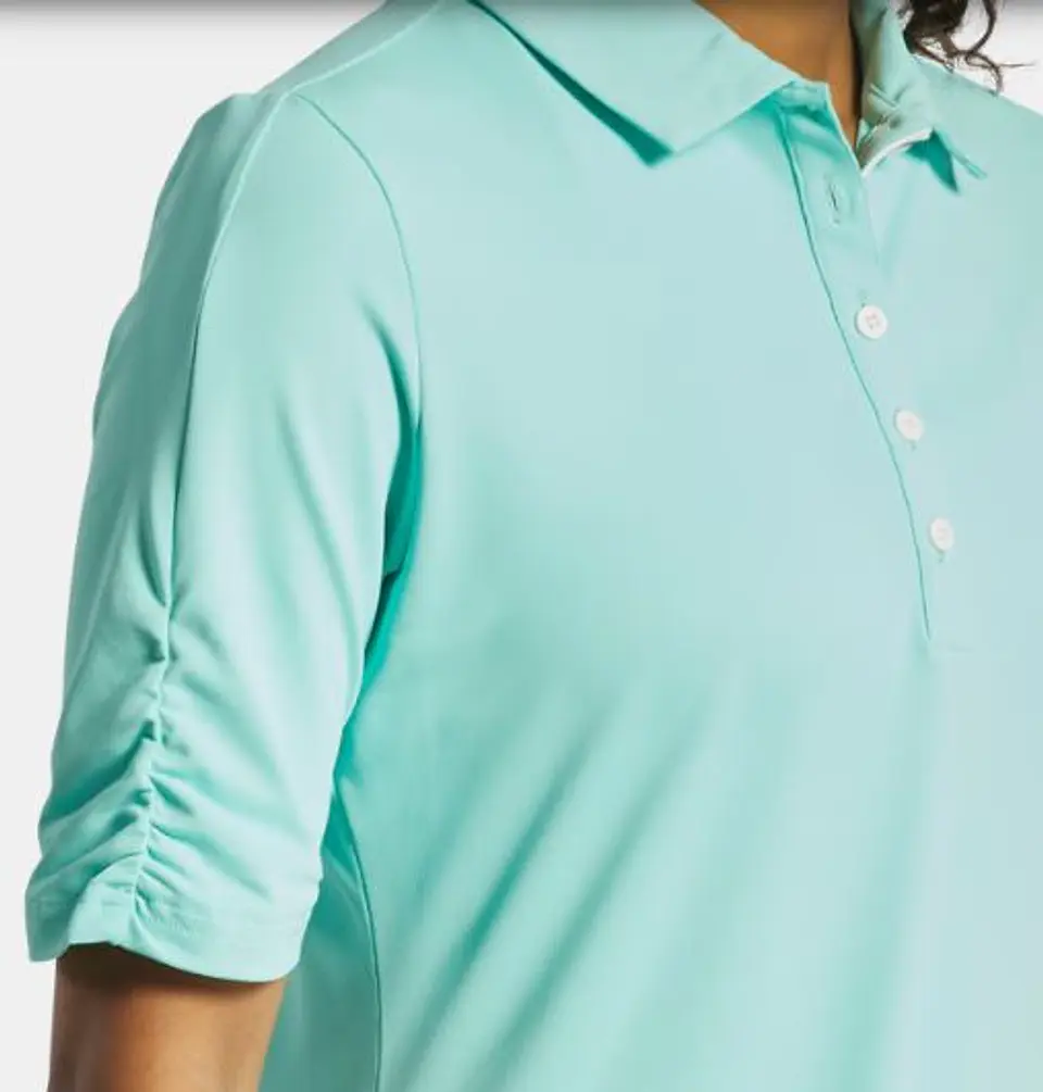 Polera Media manga Fruncida para mujer  4