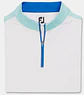 Polera Mujer Footjoy Blanca/Aguamarina - Miniatura 1