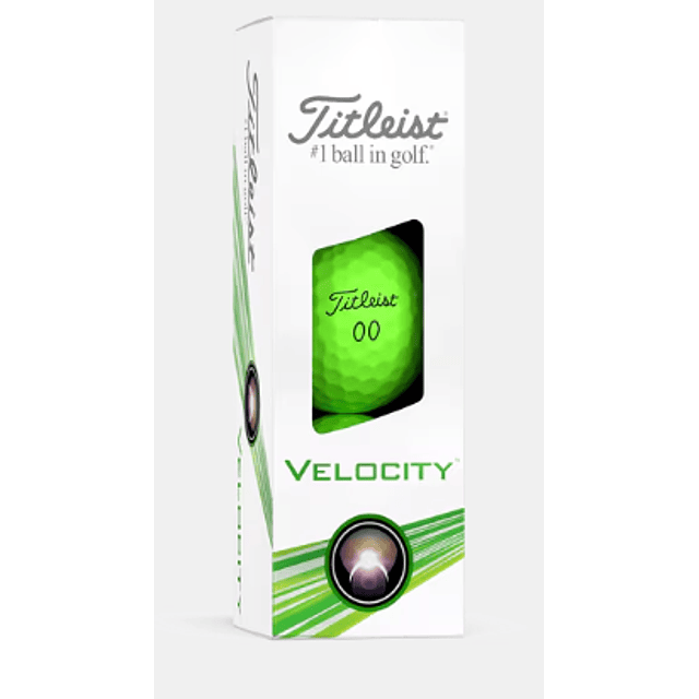 Docena de Pelota Titleist Velocity Verde Matte