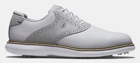 Zapato Footjoy Hombre Traditions Blanco/Gris