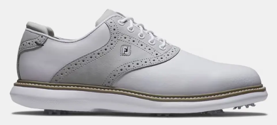 Zapato Footjoy Hombre Traditions Blanco/Gris 1