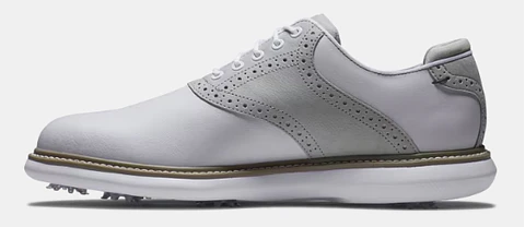 Zapato Footjoy Hombre Traditions Blanco/Gris