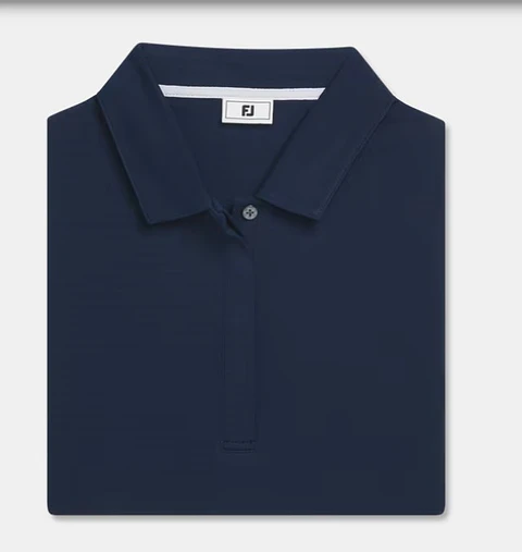 Polera Jacquard Azul Mujer