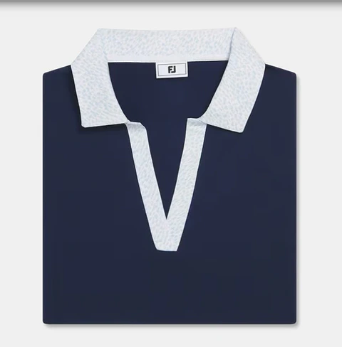 Polera Manga corta Mujer Azul Marino