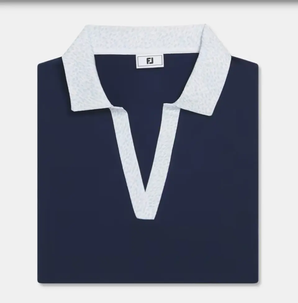 Polera Manga corta Mujer Azul Marino 1
