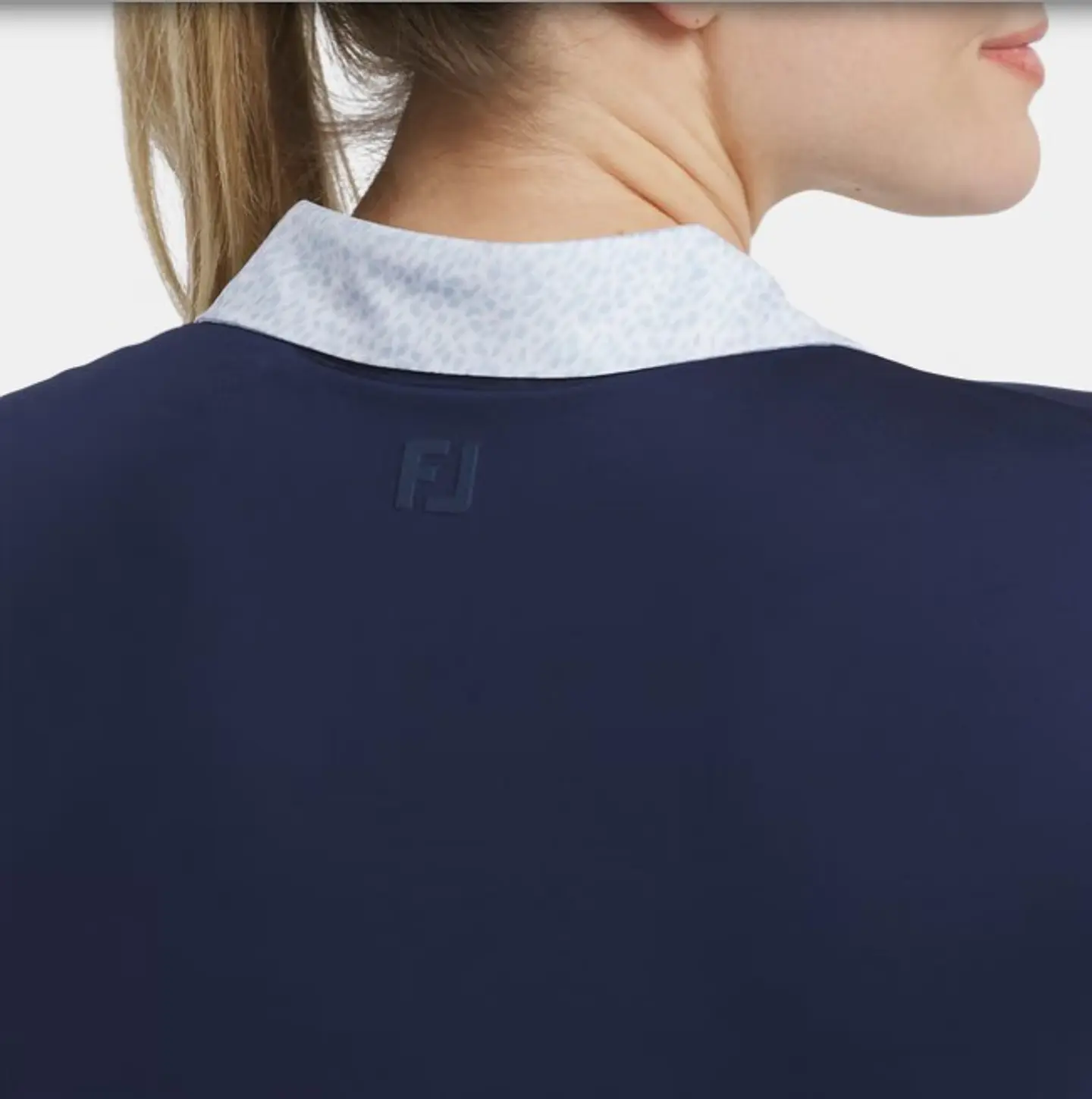 Polera Manga corta Mujer Azul Marino 2