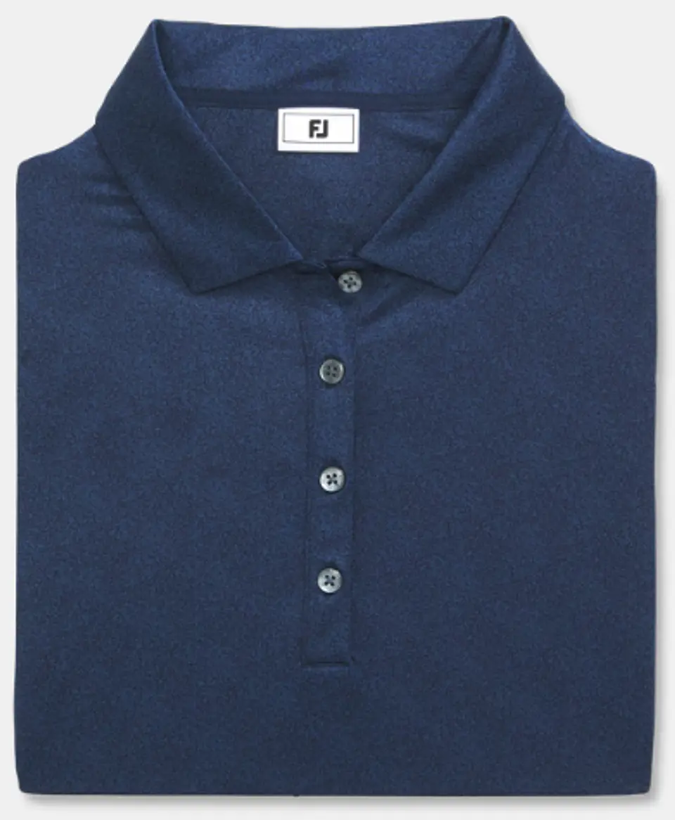 Polera Mujer Speckle Azul 1