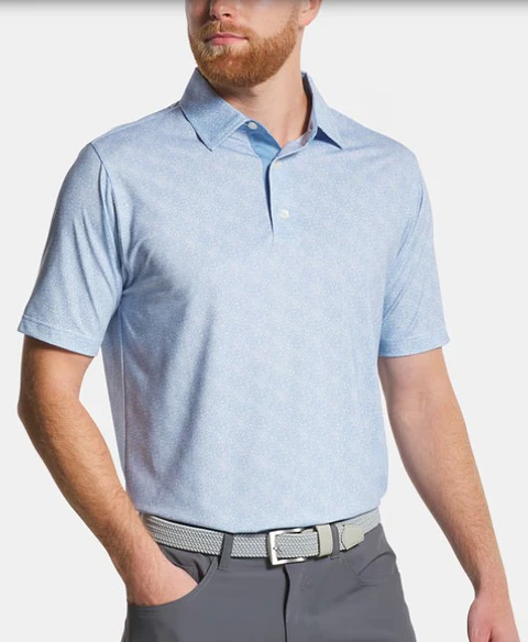 Polera de Hombre Footjoy Celeste