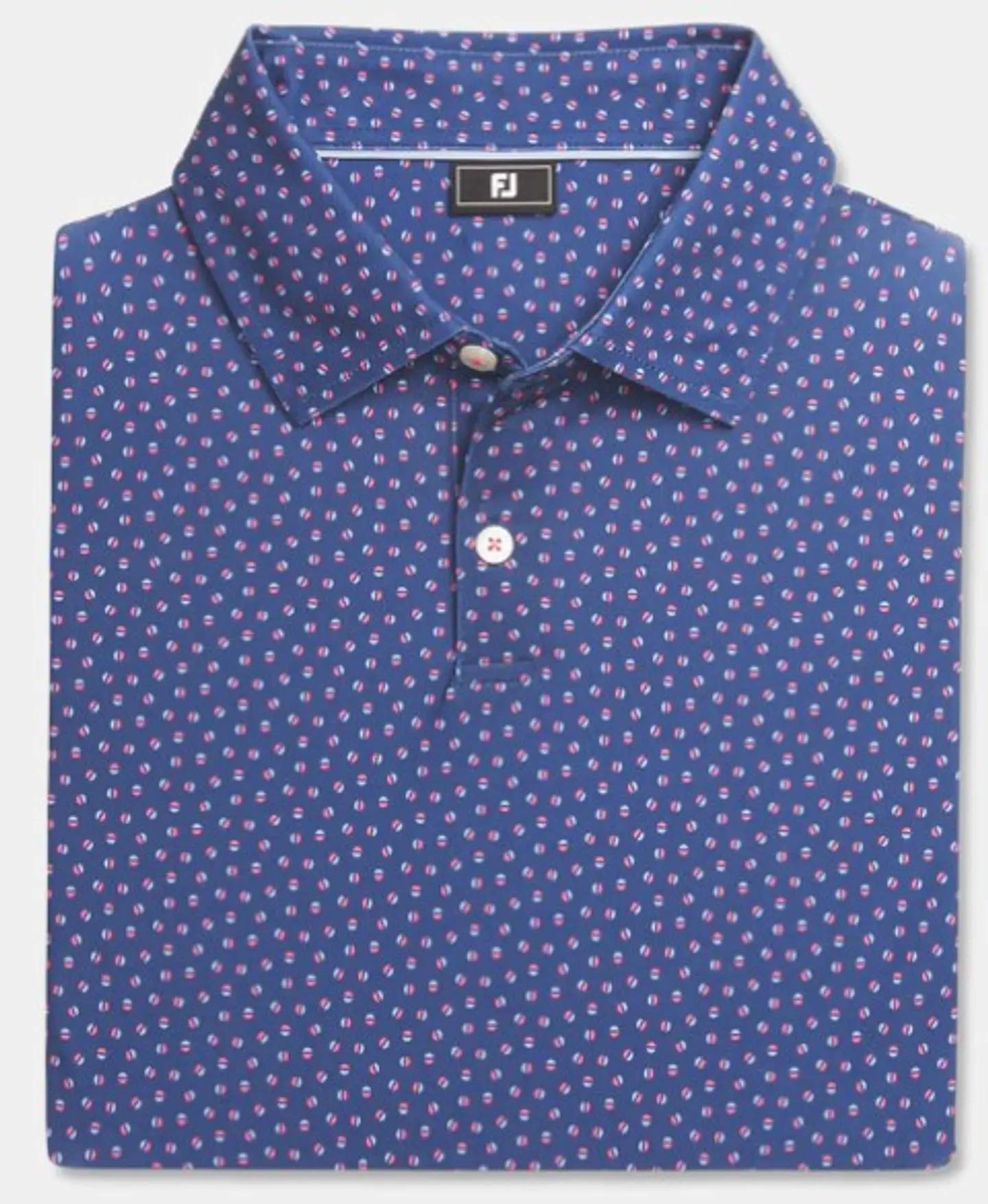 Polera Footjoy Pique Bounce Azul 1