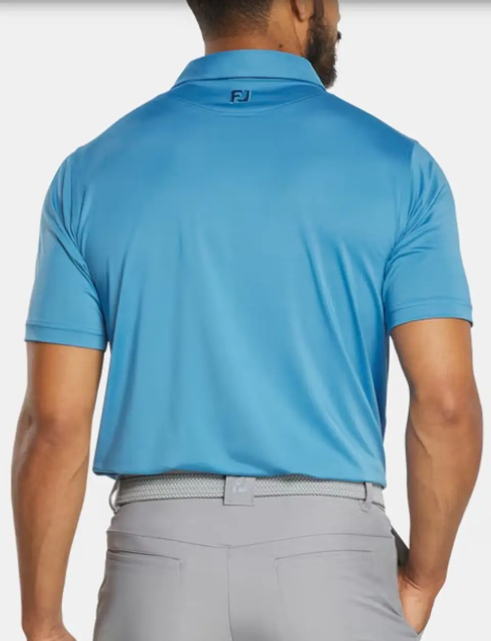 Polera Footjoy lisa Celeste  4